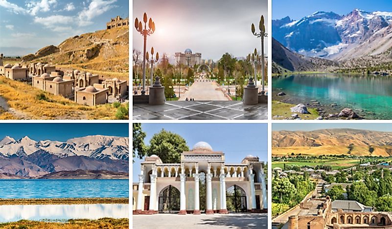 Scenes from Tajikistan. 