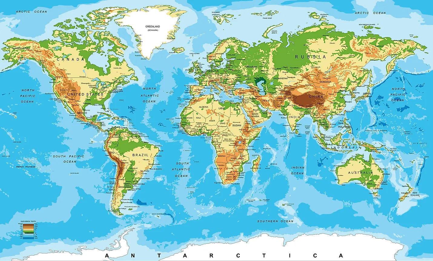 Ottos geografi noter til HF 