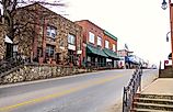 Historic buildings in Pocahontas, Arkansas. Editorial credit: Sabrina Janelle Gordon / Shutterstock.com