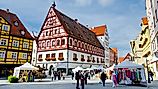 Market Square  in Nordlingen, Germany. Editorial credit: cad_wizard / Shutterstock.com