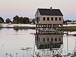 Cape Porpoise Fishing Shack in Kennebunkport, Maine.