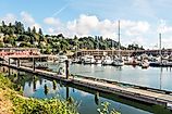 Boat pier in Astoria, Oregon. Image credit Victoria Ditkovsky via Shutterstock