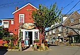 Downtown Rockport, Massachusetts. Image credit Richard Cavalleri via Shutterstock