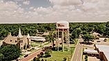Aerial view of Minden, Louisiana.