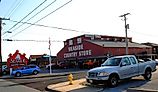 Seaside Country Store’s big red barn-style storefront stands out along Fenwick Island’s Coastal Highway. Editorial Credit: Lee Cannon / Flickr