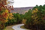 Talimena Scenic Byway in Oklahoma.