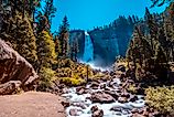 Vernal Falls, Yosemite National Park, California.