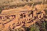 Cliff Palace, the largest cliff dwelling in North America, was built by the Ancestral Puebloans between 1190 and 1260 CE. 