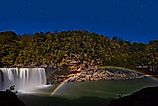 Moonbow At Cumberland Falls State Park In Kentucky