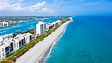 Jupiter Island in Florida Long coastal beaches along Florida's east coast.