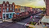 Downtown La Grange in Kentucky