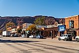 Main street of Moab, Utah