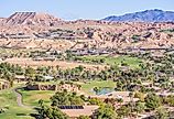 Overlooking Mesquite, Nevada.