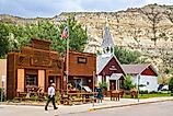Main Street in Medora, North Dakota. Image credit Photo Spirit via Shutterstock