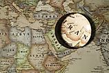 Iran's location on the world map. 