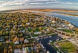 Overlooking Apalachicola, Florida.