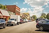 Downtown Blue Ridge, Georgia. Image credit: Lee Coursey via Flickr.com.