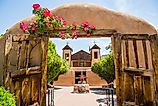 El Santuario de Chimayo pilgrimage site in New Mexico