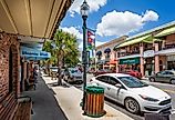 Downtown Mount Dora in Florida. Image credit Nigel Jarvis via Shutterstock
