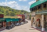 Downtown Eureka Springs, Arkansas. Image credit Kit Leong via Shutterstock