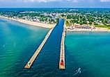 South Haven Lighthouse, Lake Michigan, South Haven, Michigan
