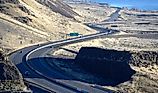 Interstate 90 in Washington, USA.