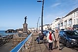 The view from the Portstewart strand, named as the friendliest place to visit in Ireland.  Editorial credit: Studio 70SN / Shutterstock.com