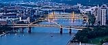 Pittsburgh holds the record for the most bridges in a single city in the world. Editorial credit: SNEHIT PHOTO / Shutterstock.com