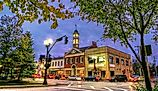 The historic town of Chagrin Falls, Ohio. Editorial credit: Lynne Neuman / Shutterstock.com