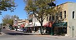 Downtown Ashland, Nebraska: Silver Street, Looking West-Northwest.