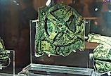 Antikythera Mechanism in Athens, Greece. Image credit Zde, CC BY-SA 4.0 <https://creativecommons.org/licenses/by-sa/4.0>, via Wikimedia Commons