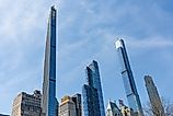 Steinway tower with Central park tower and other buildings at Manhattan