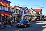 Main Street in St. Michaels, Maryland. Image credit: George Sheldon / Shutterstock.com.