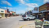 Main street in Ogallala, NE. Editorial credit: Sandra Foyt / Shutterstock.com