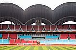 he Rungrado 1st of May Stadium at Rungra Island in Pyongyang. Editorial credit: BGStock72 / Shutterstock.com