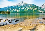 Jenny Lake in Grand Teton National Park, Wyoming, USA