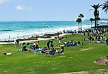 Del Mar Beach During Summertime