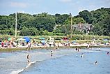 Beach in Jamestown, Rhode Island. Image credit: Ritu Manoj Jethani / Shutterstock.com.