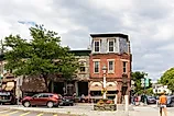 Downtown Woodstock, Vermont. Image credit hw22 via Shutterstock