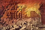 In 1871, Chicago experienced a massive fire that forced the city to rebuild. However, this fire was not among the United States' deadliest.