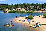 Big Bear Lake, California. Editorial credit: photojohn830 / Shutterstock.com.