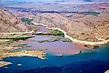 Colorado River Joins Lake Mead