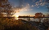 Sunset over Zippel Bay State Park, Lake of the Woods. By Tony Webster - CC BY-SA 2.0, https://commons.wikimedia.org/w/index.php?curid=64692021