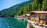 Ross Lake at North Cascades national park, Washington