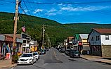 New York, Phoenicia, Ulster County, Upstate New York, United States.