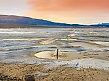 Dust Control System on The Flooded Salt Flats of Owens Lake