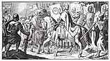 Constantine the Great ( c. 272 ​​– 337) on his way to the Battle of the Milvian Bridge