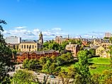 View of the city of Glasgow in Scotland, United Kingdom.