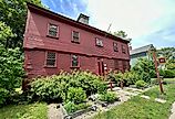 Hyland House in Guilford, Connecticut. Editorial credit: Rachel Rose Boucher / Shutterstock.com