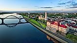 Volga River. 